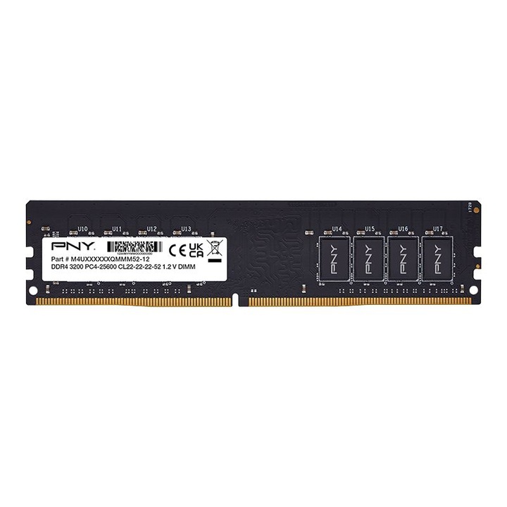 PNY 16GB DDR4 3200MHz memória CL22