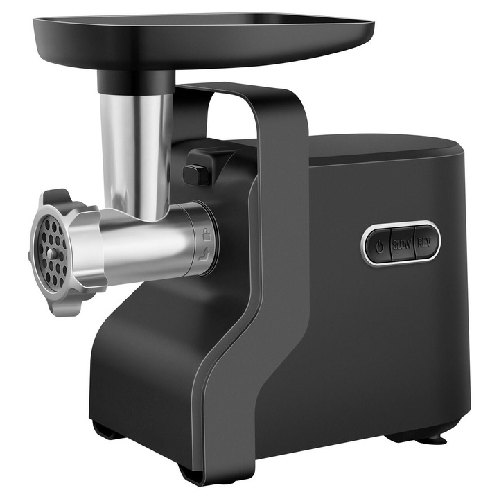 Masina electrica de tocat carne, 700 W, 3 discuri de tocat extra fine 3 mm / fine 5 mm / grosier 7 mm