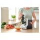 Masina electrica de tocat carne, 700 W, 3 discuri de tocat extra fine 3 mm / fine 5 mm / grosier 8 mm, Capacitate 2,2 kg/min