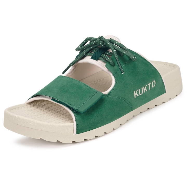 Papuci ortopedici KUKTO, tip recuperare, marimea 39, verde