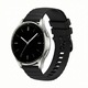 3 db szilikon szíj szett, kompatibilis Samsung Galaxy Watch 4/5/6/7/FE, Huawei Watch GT2/GT3 42mm, Amazfit Bip GTR 42mm, GTS 2 / 3 / 4 / Mini, Garmin Forerunner 165/245/55/645, Venu/SQ, Vivoactive 3/5/Music, 20mm, Szürke, Sötétkék, Fekete