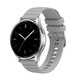 3 db szilikon szíj szett, kompatibilis Samsung Galaxy Watch 4/5/6/7/FE, Huawei Watch GT2/GT3 42mm, Amazfit Bip GTR 42mm, GTS 2 / 3 / 4 / Mini, Garmin Forerunner 165/245/55/645, Venu/SQ, Vivoactive 3/5/Music, 20mm, Szürke, Sötétkék, Fekete