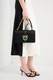 Pinko, Geanta crossbody din piele Love One, Negru