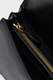 Pinko, Geanta crossbody mica din piele cu lant Love One, Negru