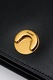 Pinko, Geanta crossbody mica din piele cu lant Love One, Negru
