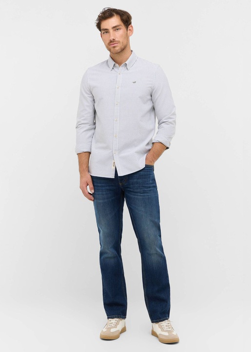 Camasa Barbati, Mustang, Style Edinburg, Regular Fit, Cdwqfwqd Cu Nasturi, Design Clasic, Maneci Lungi, Bumbac, Multicolor