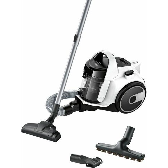 Aspirator fara sac Bosch BGS05A322 Cleann'n, compact, putere mare de aspiratie, filtru Hepa, 30x45cm