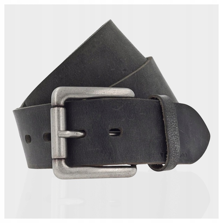 Férfi Öv, Tom Tailor, TG1070R20/791, Regular Fit, Fém Csat, Klasszikus Design, Nadrághoz, Farmerhez, Rövidnadrághoz, 100% Valódi Bőr, 85 cm, Fekete