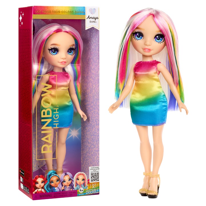 Papusa Amaya Raine Rainbow High seria OPP
