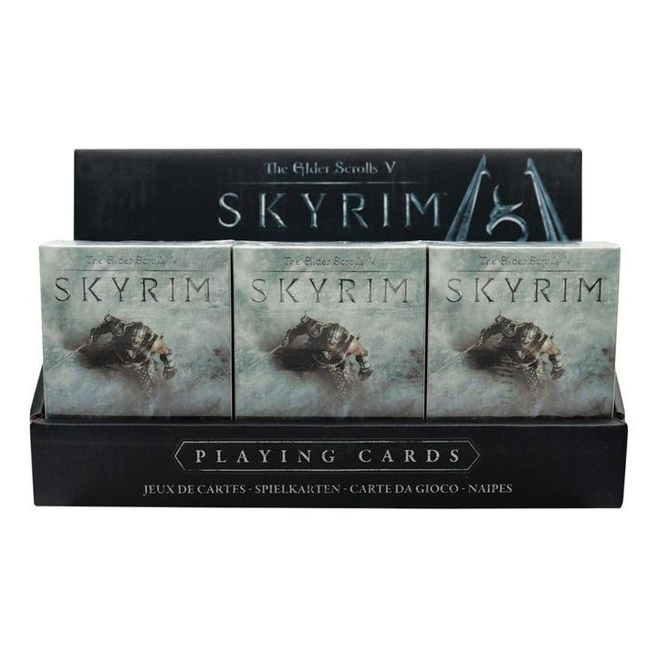 Комплект настолни игри Elder Scrolls: Skyrim, FaNaTtik, 12 карти, многоцветен