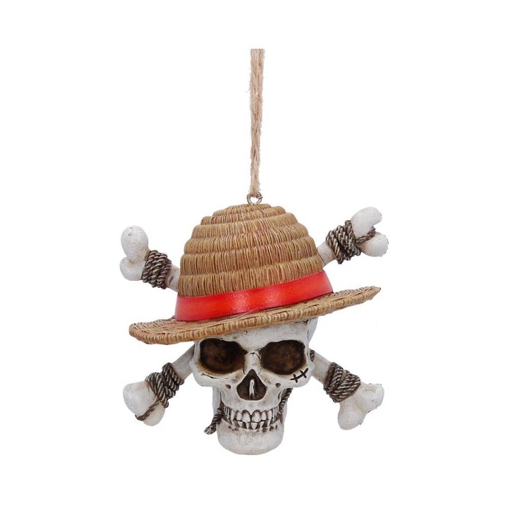 Figurina decorativa One Piece Luffy Jolly Roger 7 cm, multicolor