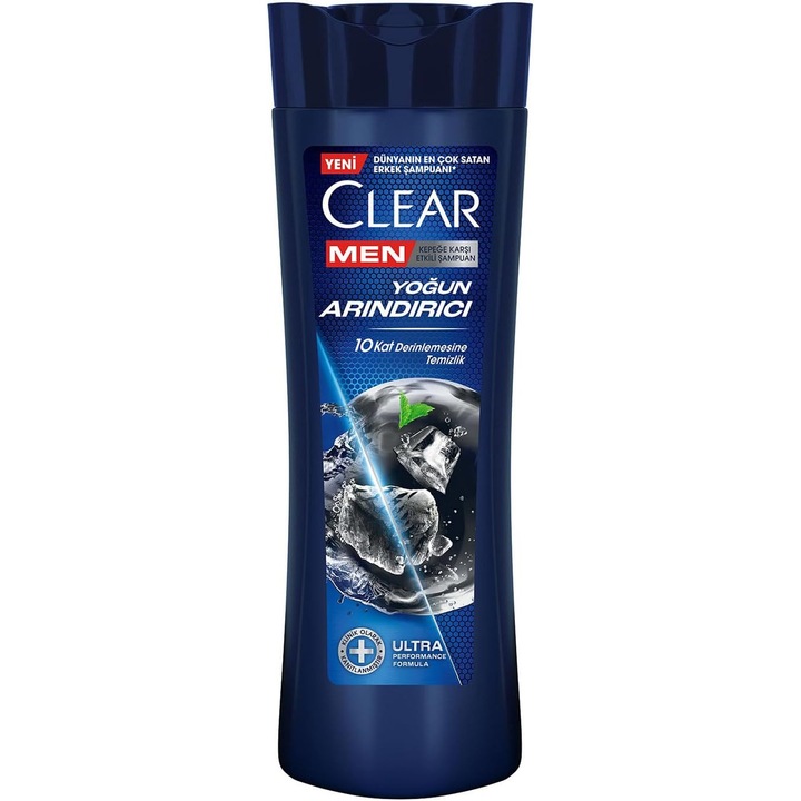 CLEAR Men Sampon de curatare profunda 350ml