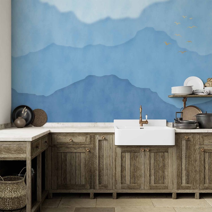 Fototapet Rezistent la apa - Mountain Climate - 500 x 350 cm