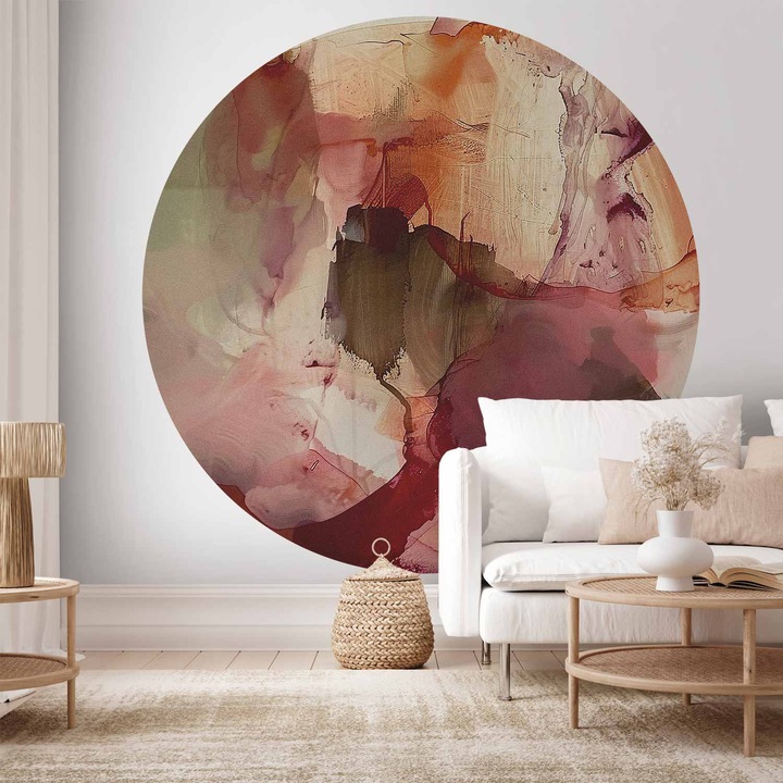 Fototapet rotund - Spring composition - 280 x 280 cm