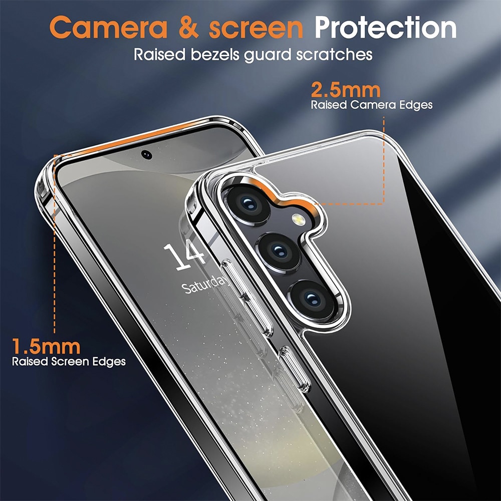 Husa protectie compatibila cu Samsung Galaxy S26, Ultra Slim, Din Silicon, Transparent
