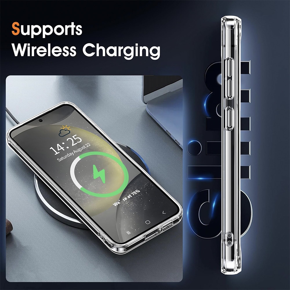 Husa protectie compatibila cu Samsung Galaxy S26, Ultra Slim, Din Silicon, Transparent