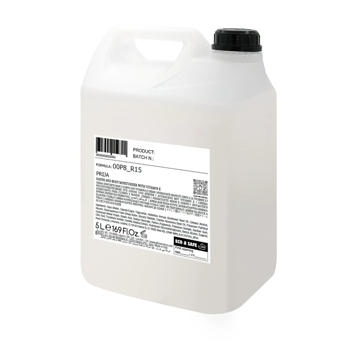 Testápoló és kézkrém, 5 liter, GFL, Prija