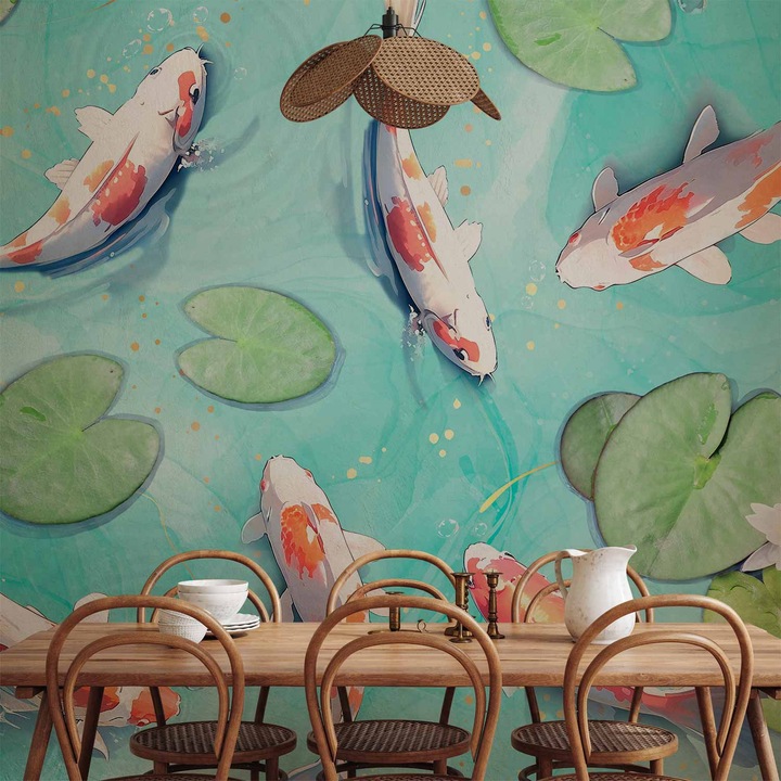 Vízálló fotótapéta - Tó Japánban - 450 x 315 cm