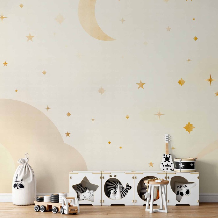 Fototapet Rezistent la apa - Starry Night - 500 x 350 cm