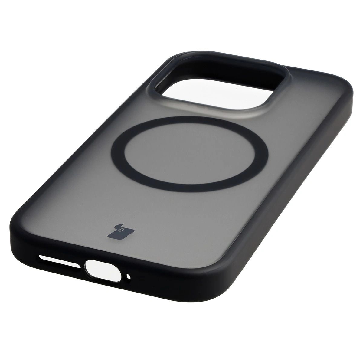 Husa, Bizon Case MatteO pentru Xiaomi 17, Fumuriu-Negru