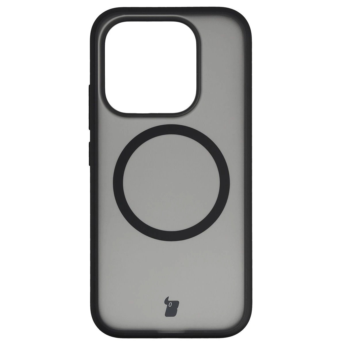 Husa, Bizon Case MatteO pentru Xiaomi 17, Fumuriu-Negru