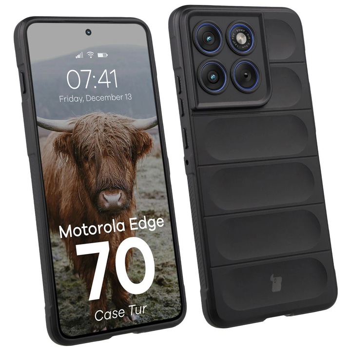 Калъф, Bizon Case Tur за Motorola Edge 70, Черни
