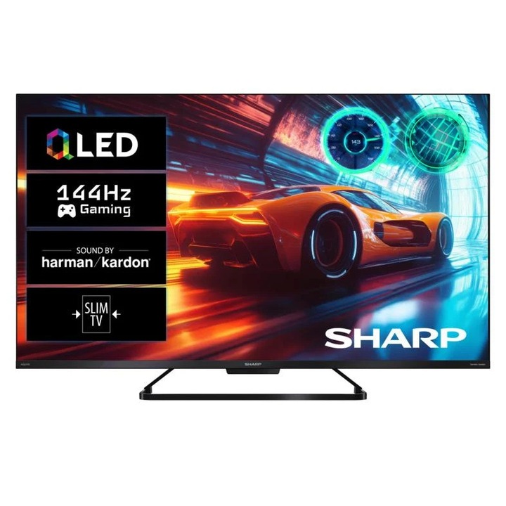 Televizor QLED Sharp 43GR8465E 43" 4K, 144Hz, Google TV, Quantum Dot