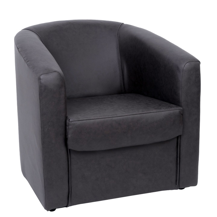 Fotoliu Tudor - stofa M612 - maro