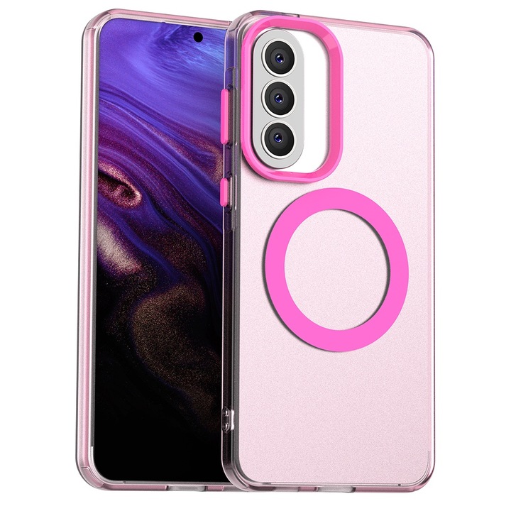 Husa pentru Samsung Galaxy A57 5G - Techsuit CandyCase MagSafe - Pink