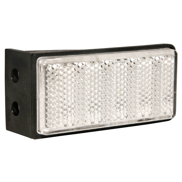 Reflex Rectangular, Aspöck, Material Abs, De Inalta Caliate, Produs Usor De Instalat, Rezistent Si Durabil, Dimensiuni 76 x 34 mm, Greutate 0.1 kg, Alb