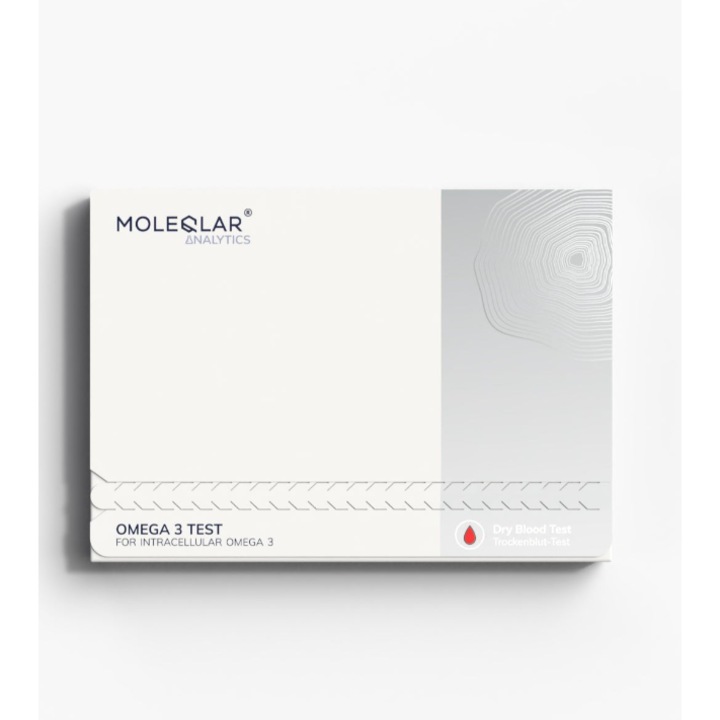 Test Omega 3 MoleQlar, pachet, analize laborator, 2-3 saptamani