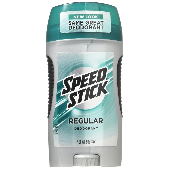 Deodorant antiperspirant, Speed Stick, Regular, Protectie zilnica, Control miros, Prospetime clasica, 85 g