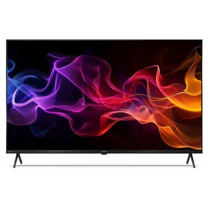 Televizor QLED Sharp 43" 4K, Dolby Vision, Google TV, negru