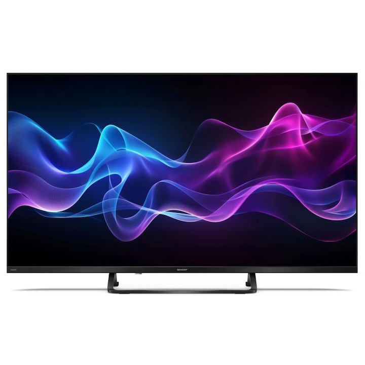 Televizor QLED Sharp 40HF3865E, Full HD, Google TV, HDR10, negru, 40"