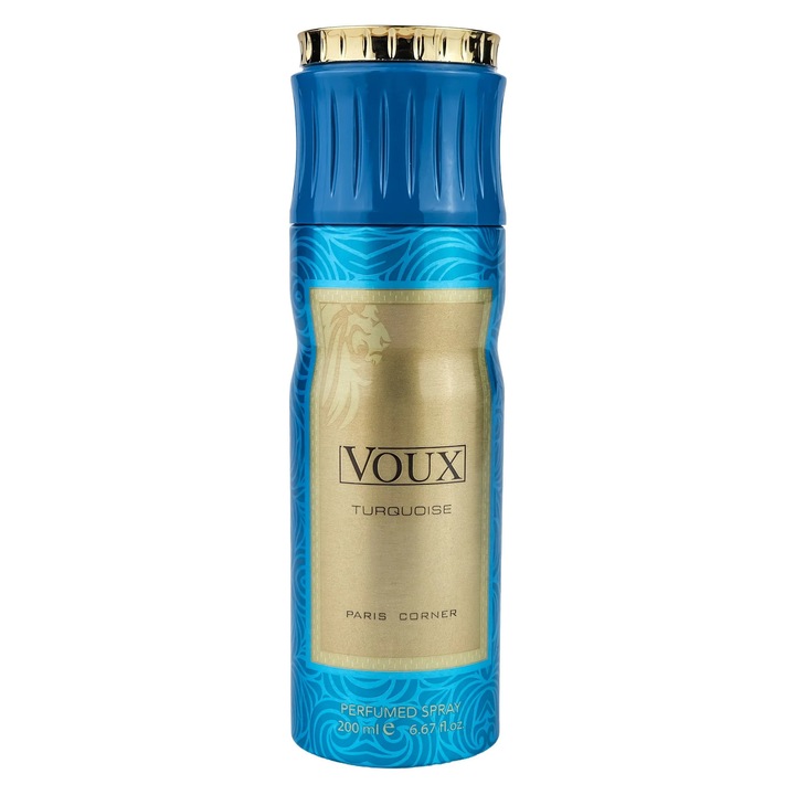 Deodorant Spray Paris Corner Voux Turquoise 200ml