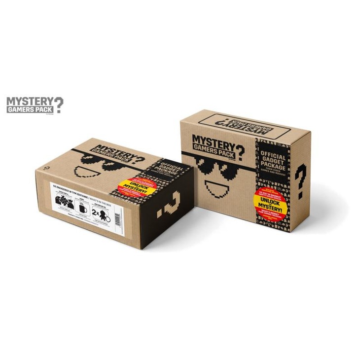 Set figurine Good Loot Mystery Gamers Pack V19, puzzle 1000 elemente, cana gaming, brelocuri 3D, multicolor