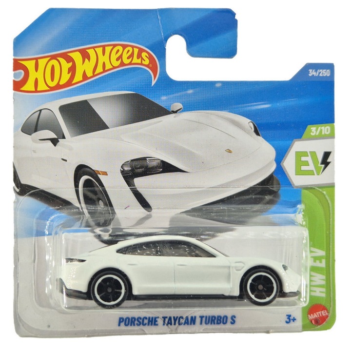 Hot Wheels Porsche Taycan Turbo S - HW EV 3/10 - 34/250 - Hot Wheels - 1:64