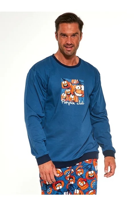 Pijama barbati Cornette tata-fiu M456-174 Pumpkin, Multicolor, Multicolor
