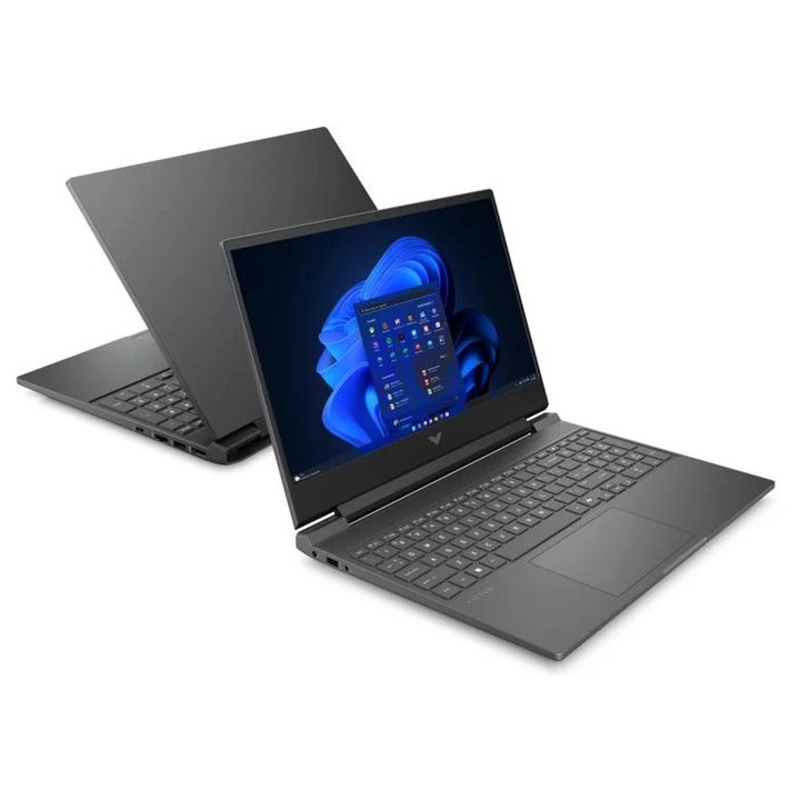 Laptop HP Victus 15-fb3092nw, AMD Ryzen 7 7445H, 16 GB RAM, 512 GB SSD, GeForce RTX 3050, FHD 15,6", negru