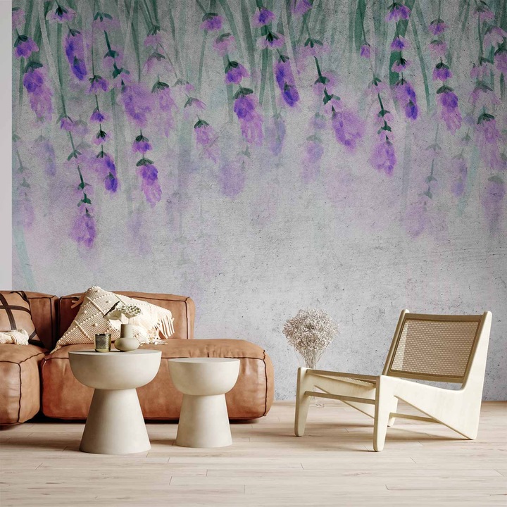 Fototapet Premium - Lavender Breath - 100 x 70 cm