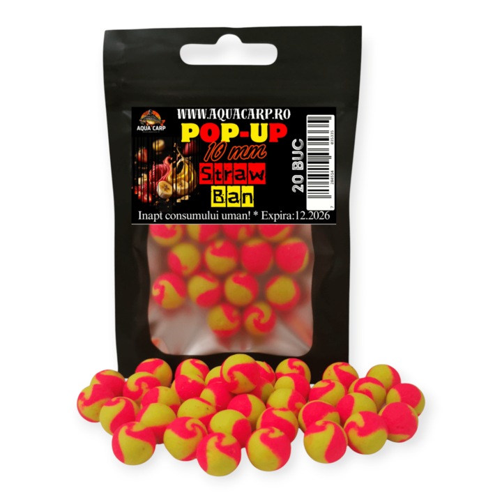Air Pop-up 10mm StrawBan 20buc