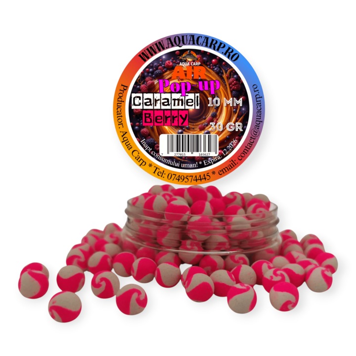 Air Pop-up 10mm Caramel Berry 30gr