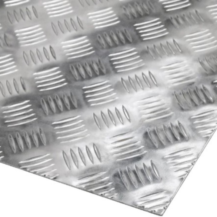 Tabla aluminiu striată, Metaldesign, 1.5mm, 500x1000mm