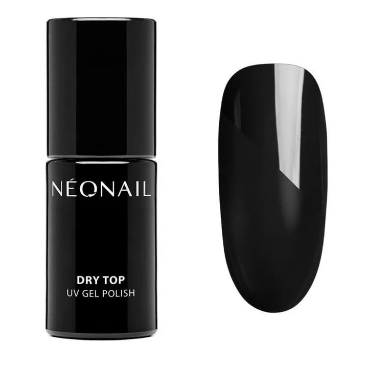 Oja hibrida NeoNail DRY TOP 7,2ml, luciu intens