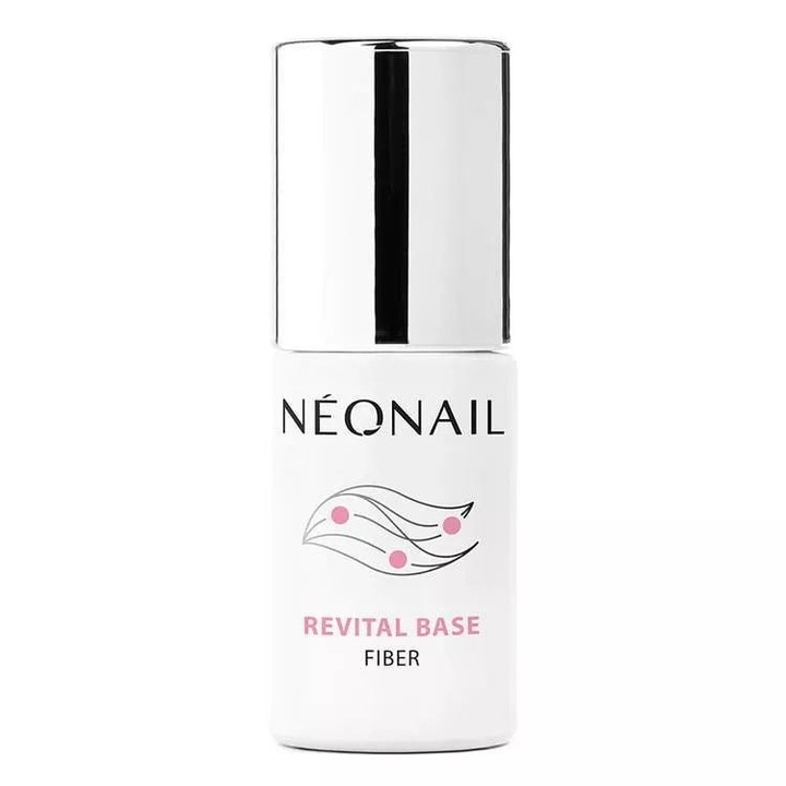 Baza hibrida, NeoNail, 7,2 ml, roz transparent, imbogatita cu vitamine si calciu