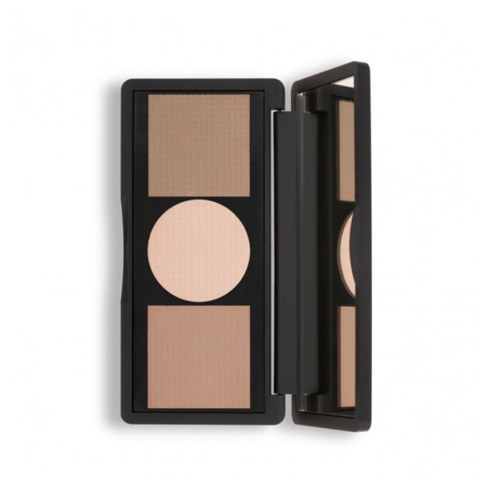 Paleta conturare profesionala NEO MAKE UP, 7,5g, vegana, 3 nuante