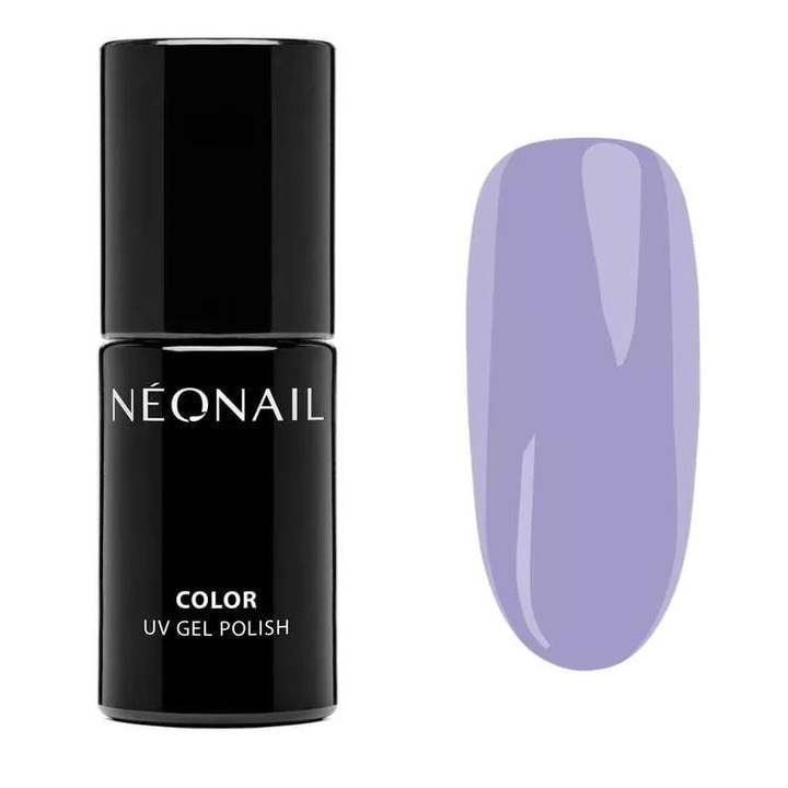 Oja hibrida Violet Stardust, NeoNail, 7,2 ml, culoare violet, finisaj clasic