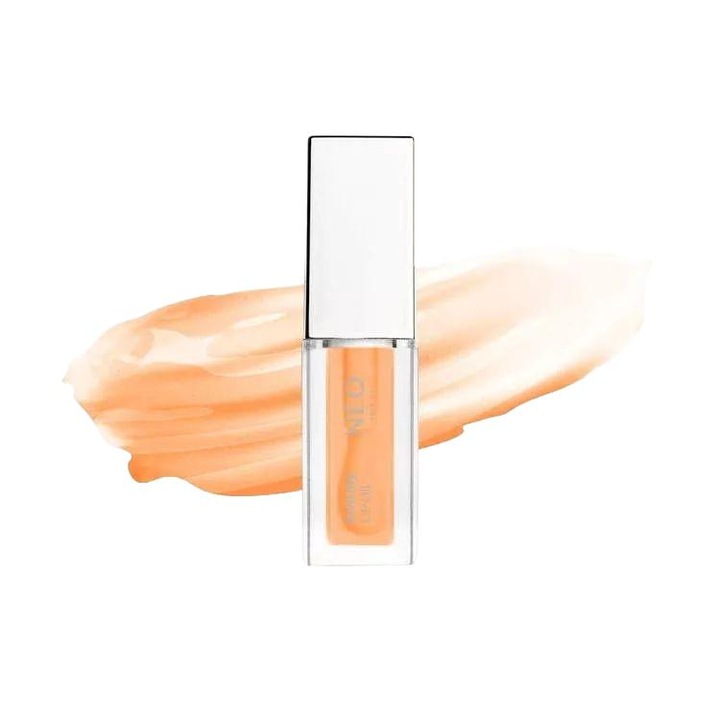 Luciu de buze, NEO Make Up, Love My Lip Oil, ulei de macadamia, transparent, 01 Mango