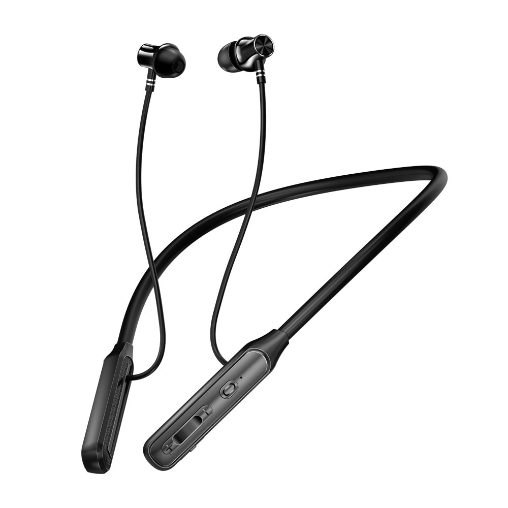 Casti cu fir BWOO BT5.3, negru, calitate audio Hi-Res, confortabile