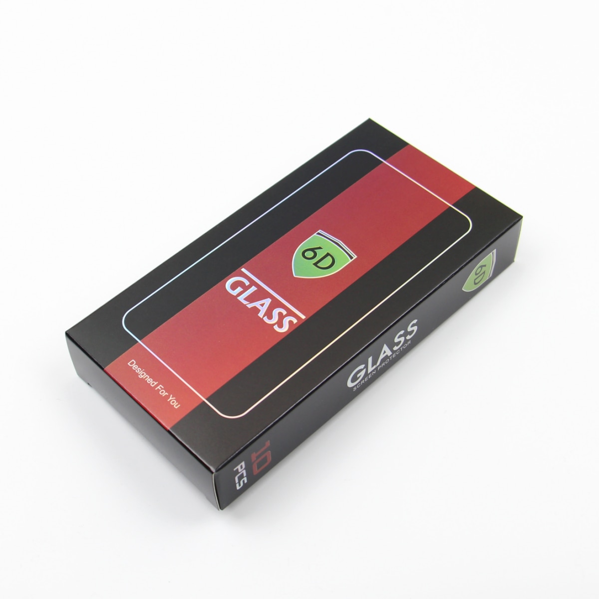 Sticla securizata 6D set 10 bucati pentru iPhone 15/16 6,1", neagra